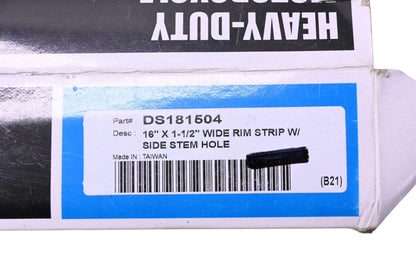 Drag Specialties DS181504 16" x 1-1/2" Rim Strip & Side Stem Hole NOS