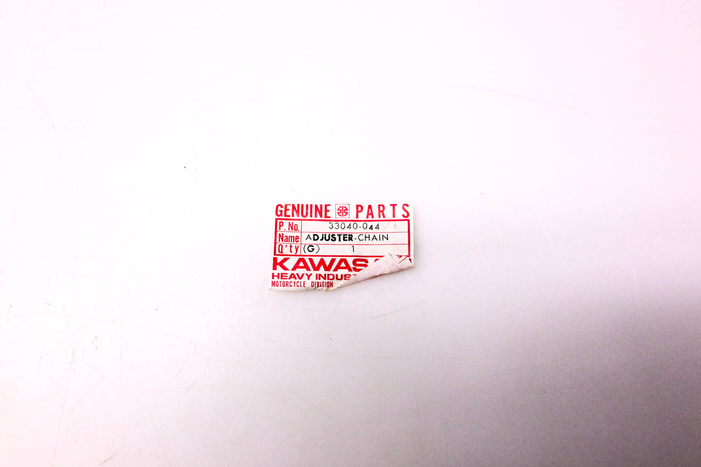 New OEM Kawasaki 33040-044 Chain Adjuster NOS
