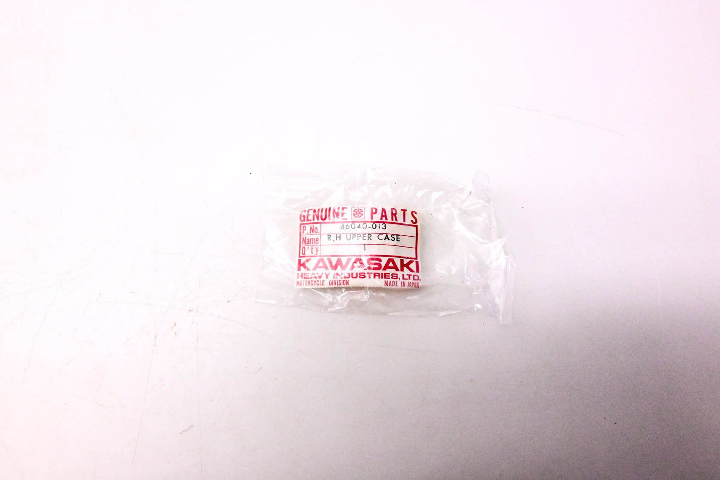 New OEM Kawasaki 46040-013 Right Upper Case NOS