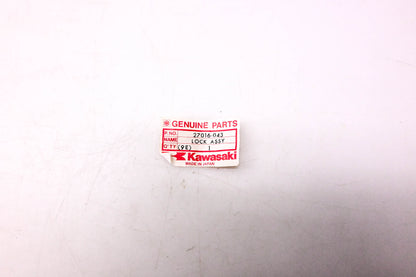 New OEM Kawasaki 27016-043 Lock Assembly NOS