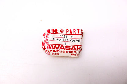 New OEM Kawasaki 16025-021 Throttle Valve NOS