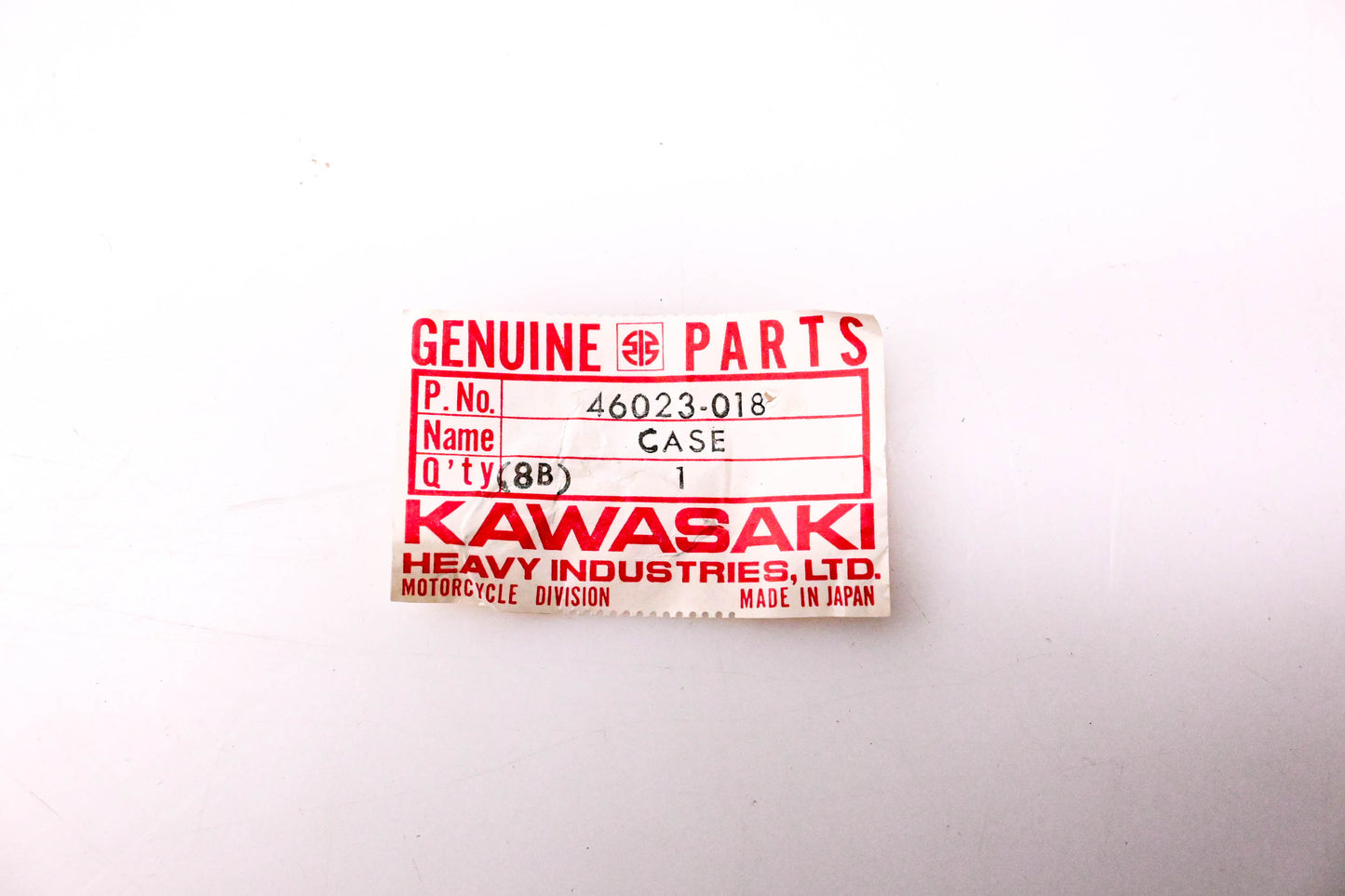 New OEM Kawasaki 46023-018 Right Lower Case NOS