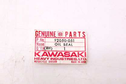 New OEM Kawasaki 92050-051 Crankshaft Oil Seal NOS