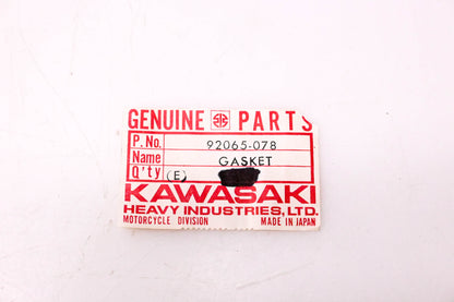New OEM Kawasaki 92065-078 Banjo Bolt Gasket NOS