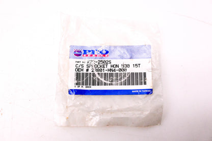 LeMans K22-2502S, 28801-MN4-000 Sprocket 15t NOS