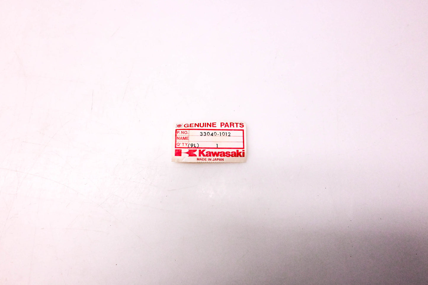 New OEM Kawasaki 33040-1012 Chain Adjuster NOS