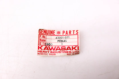 New OEM Kawasaki 43001-071 Brake Pedal NOS