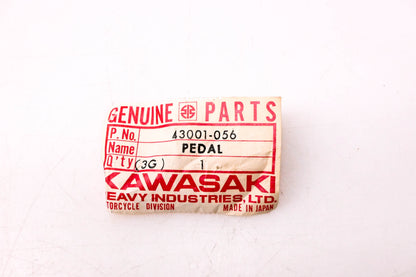 New OEM Kawasaki 43001-056 Brake Pedal NOS