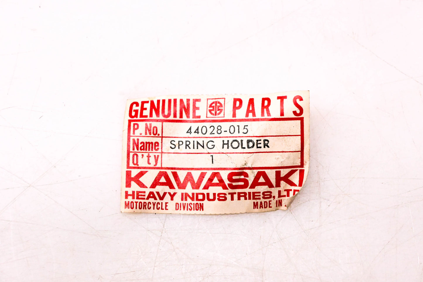 New OEM Kawasaki 44028-015 Fork Spring Holder NOS