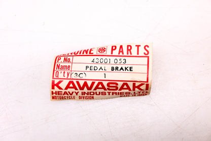 New OEM Kawasaki 43001-053 Brake Pedal NOS