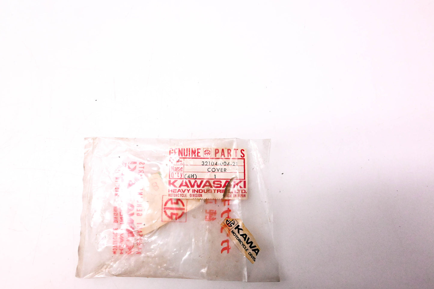 New OEM Kawasaki 32104-004-21 Black Tool Case Cover NOS