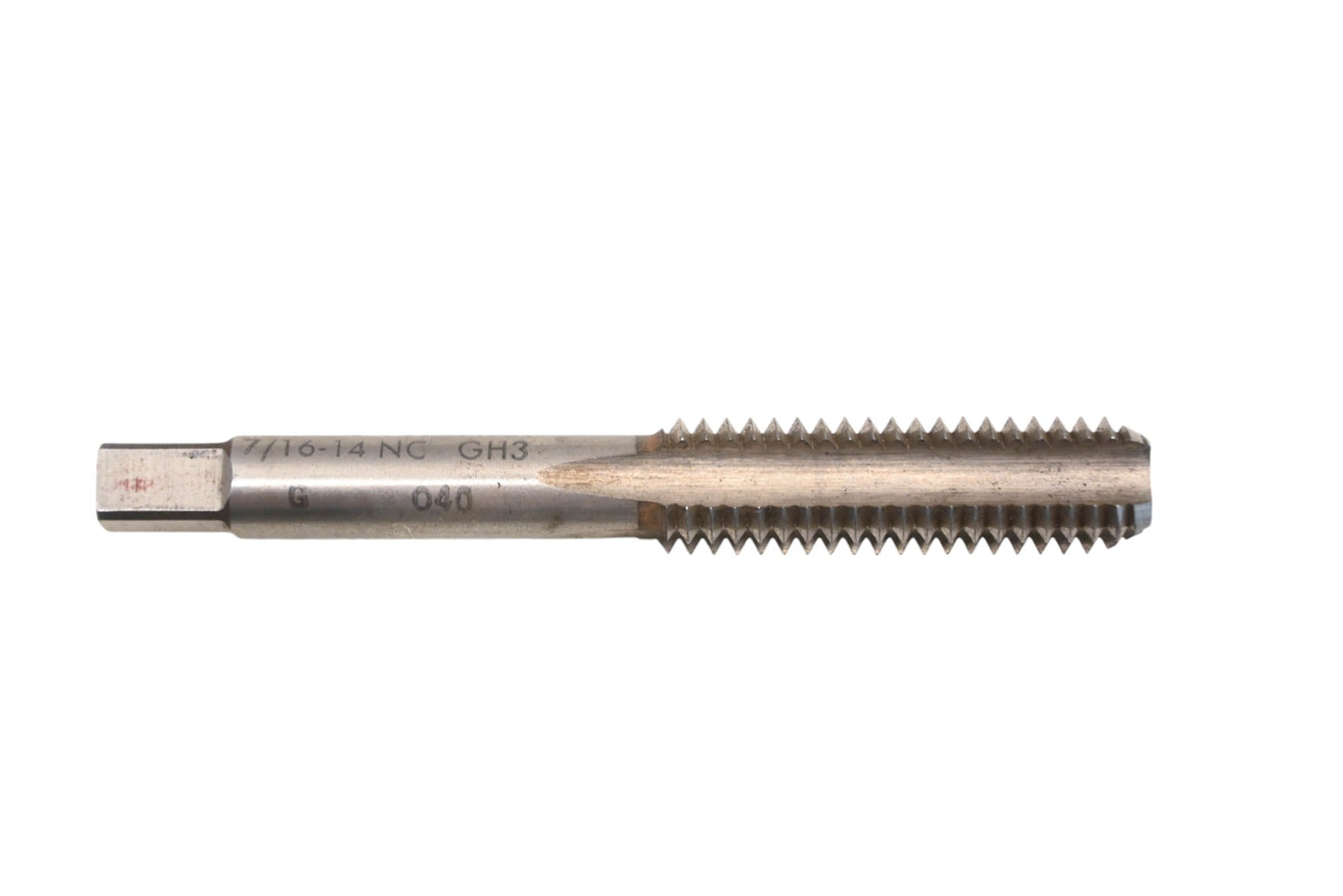 Union Butterfield BQ001-14 7/16"-14 NC HS GH3 Bottoming Hand Tap