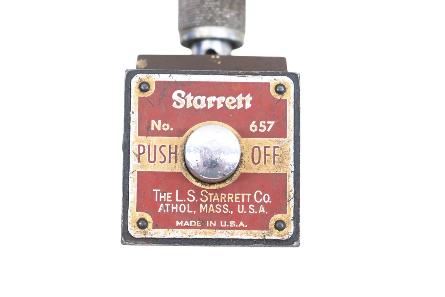 Starrett NO.657 Magnetic Base Assembly