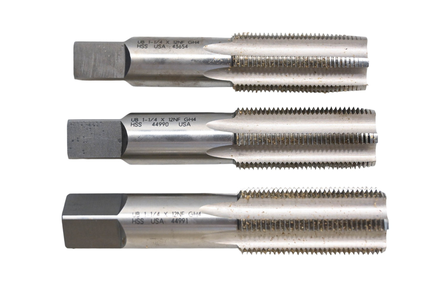 Union Butterfield 10-11065 1 1/4-12 NF GH4 HSS Hand Tap Kit