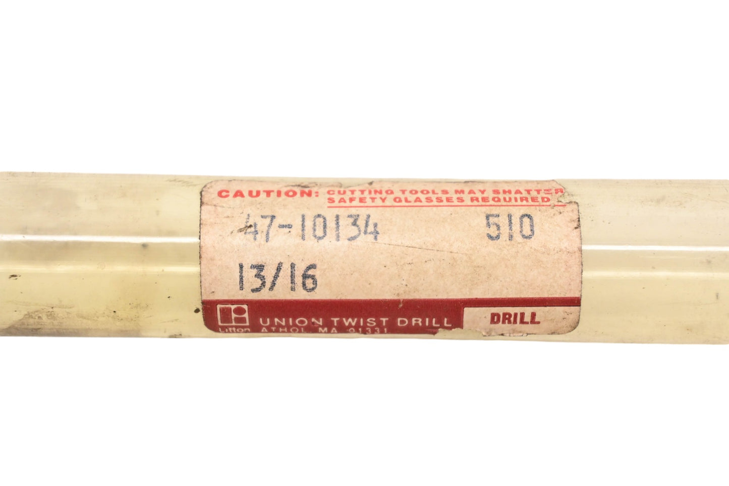 Union Twist 47-10134 13/16" HS Drill Bit