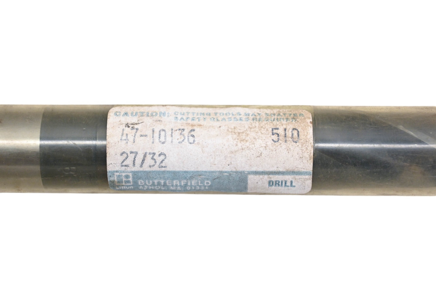 Butterfield 47-10136 27/32" HS G8 Drill Bit