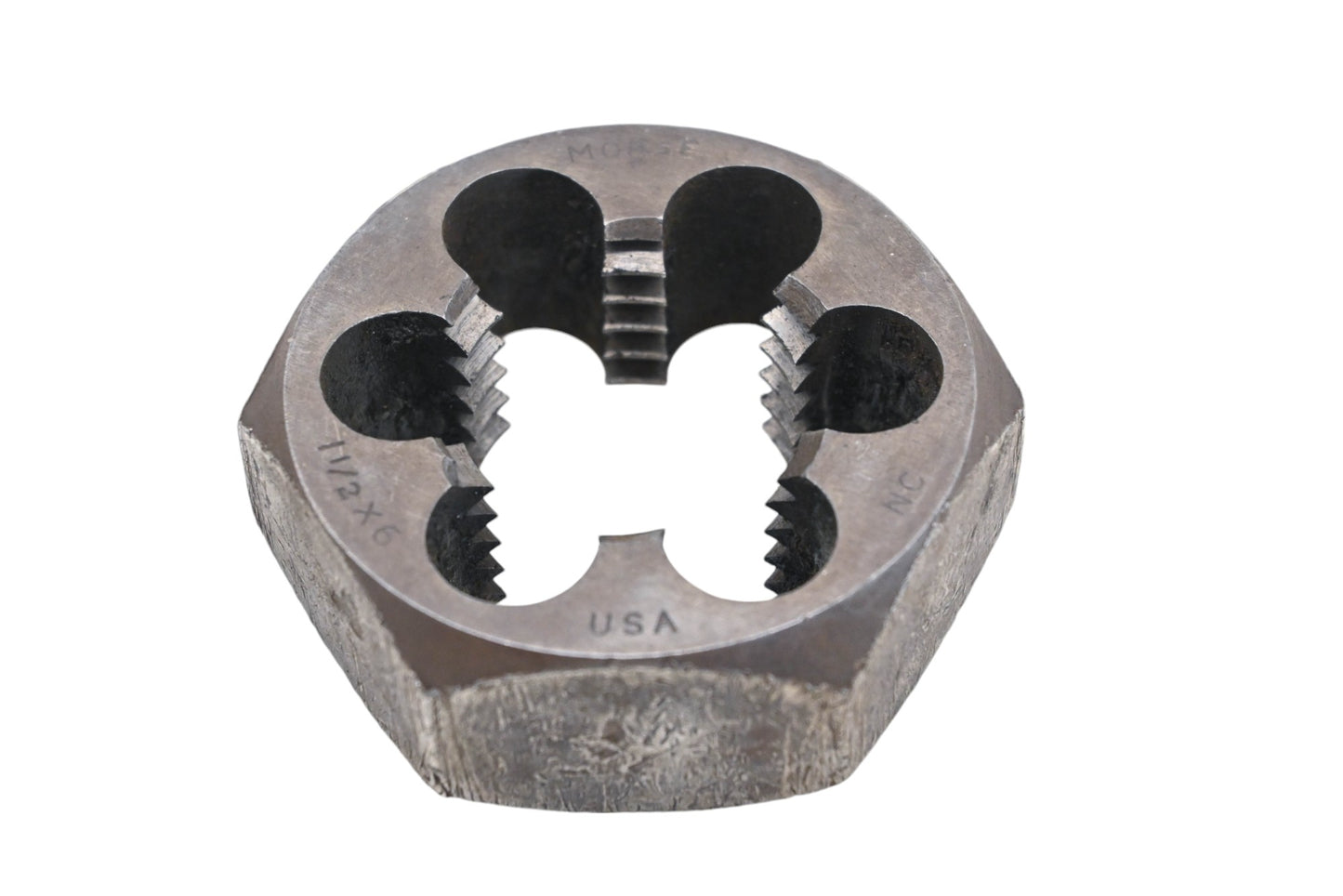 Morse 31330 1-1/2"-6 NC Hex Die