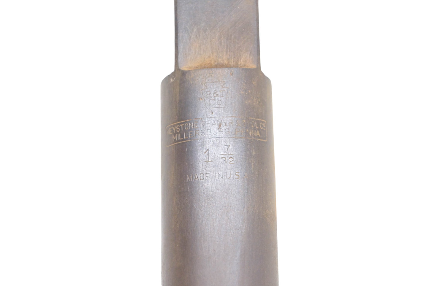 Keystone Drill DB011-22 1-7/32" Straight 10 Flute Hand Reamer