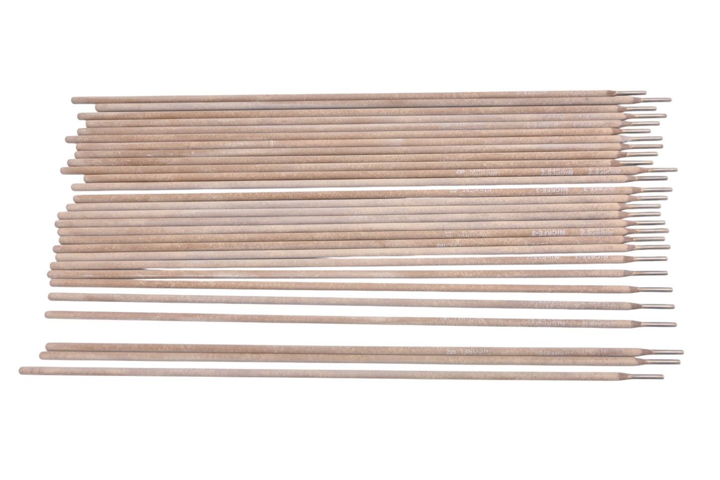 Aftermarket DL009-4 NiCrFe-3 Inconel 15/128" x 13" Welding Rods 2lbs Qty 28 NOS