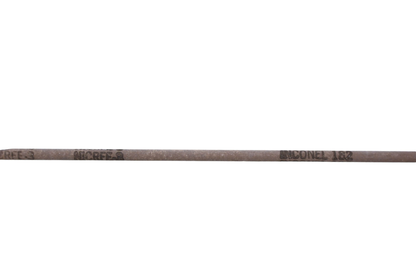 Aftermarket DQ016-17 NiCrFe-3 Inconel 182 11/128" x 9" Welding Rods 5.5lbs Qty 215 NOS