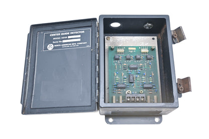 North American Combustion H6164-02, H3118-20-50 Center Guide Detector Circuit Board & Box