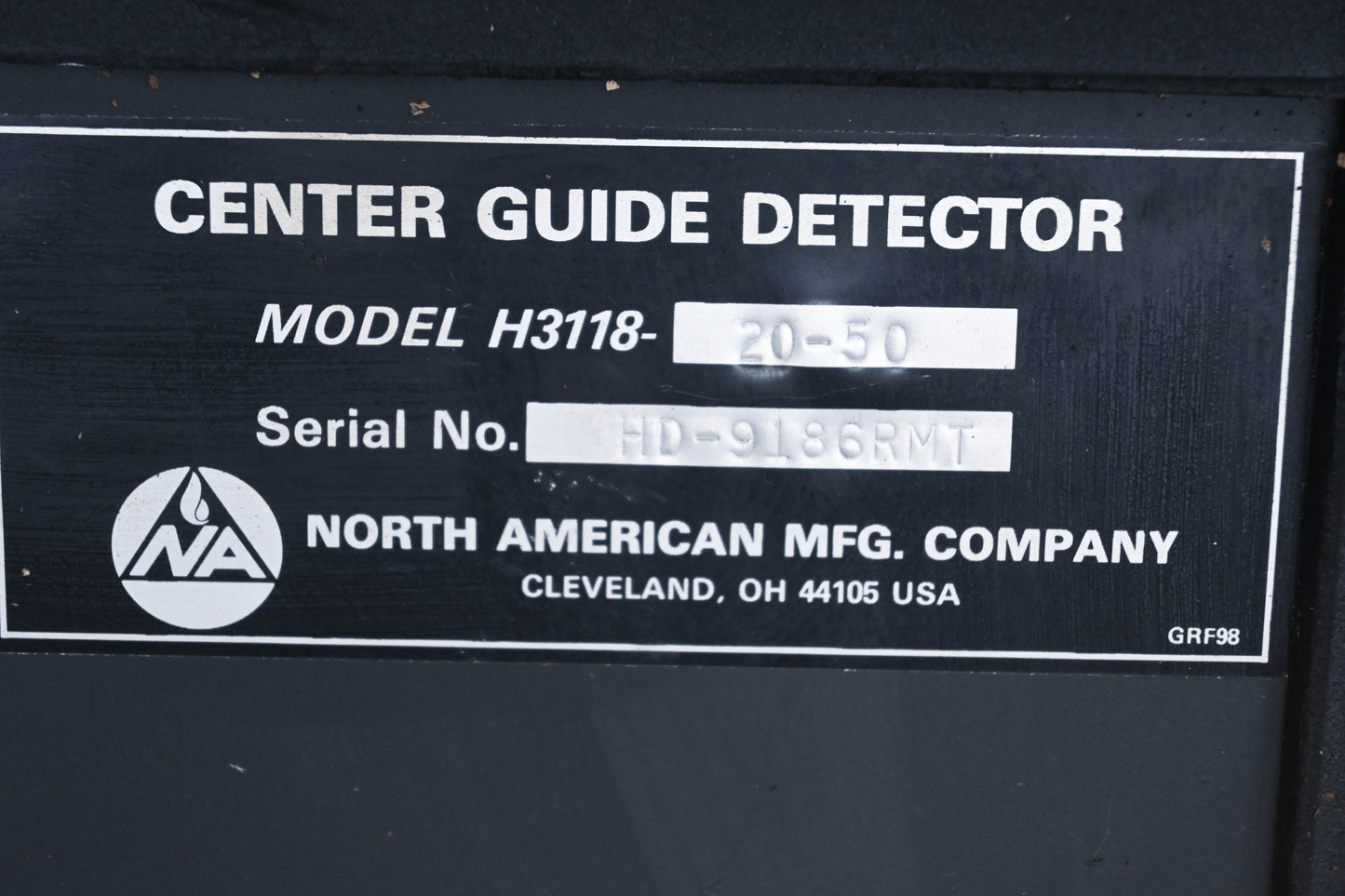 North American Combustion H6164-02, H3118-20-50 Center Guide Detector Circuit Board & Box