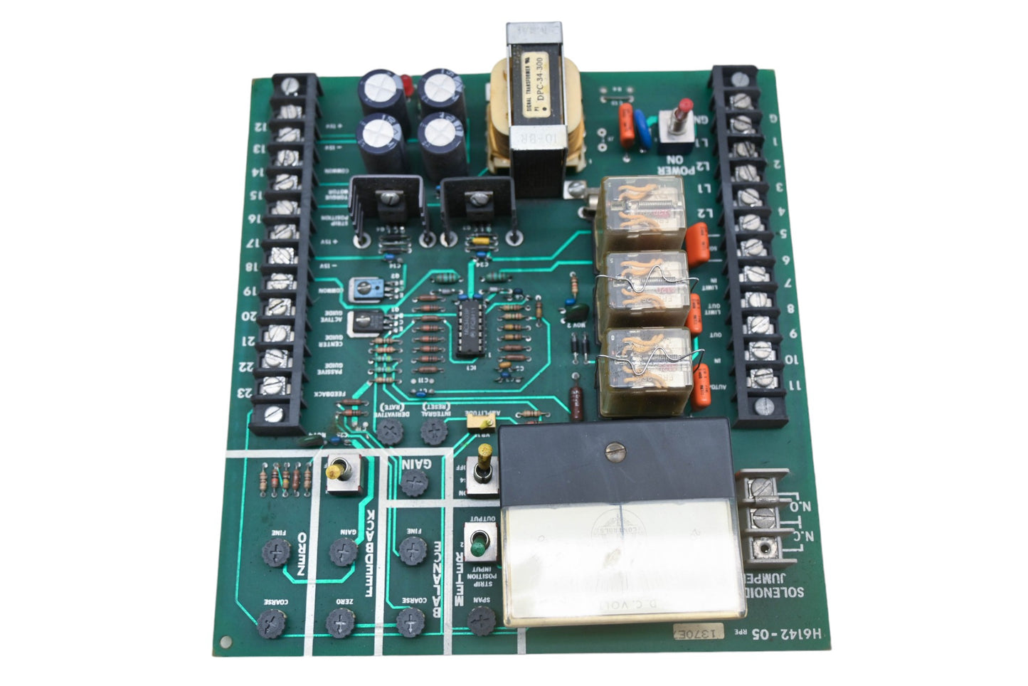 North American Combustion H6142-05 DC Voltage Meter PC Board