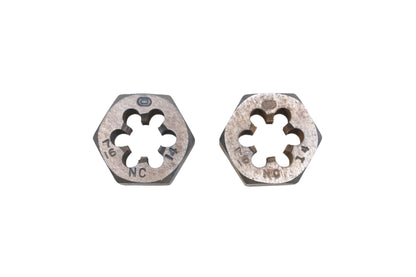 Butterfield DU033-77 7/16"-14 NC Hex Dies Qty 2
