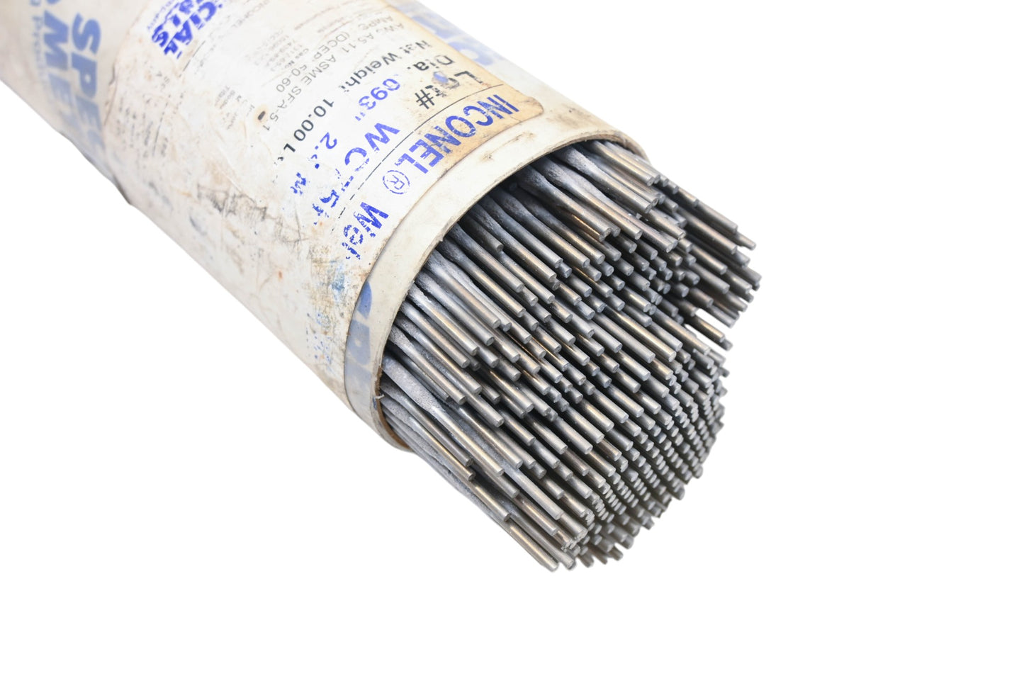 Special Metals DY004-11 NiCrFe-3 Inconel 117 1/8" x 9" 10lbs NOS