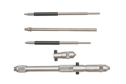 Starrett 124DZ Mechanical Solid-Rod Inside Micrometer Kit