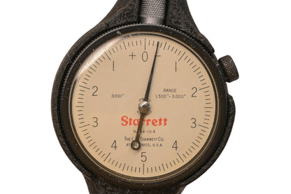 Starrett 84-111-4 Dial Bore Gage Kit