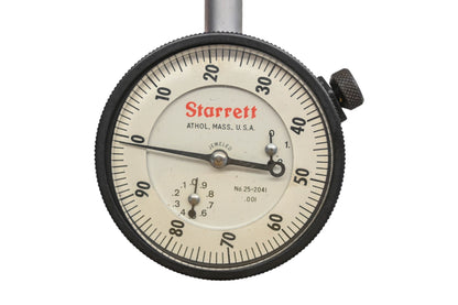 Starrett 25-2041 Dial Indicator Gage