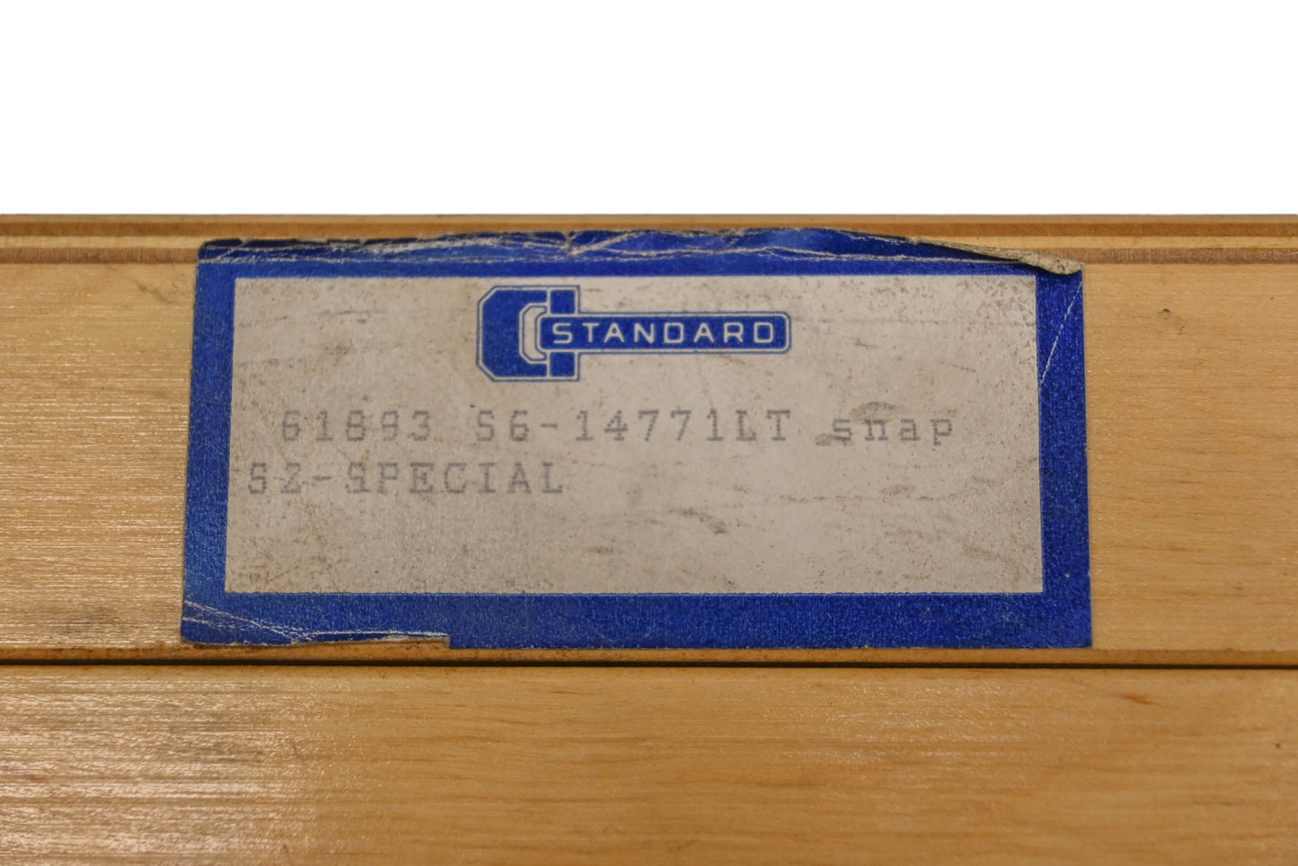 Standard 61893, S6-14771LT Paralloc D 0.00"-1.00" Gage