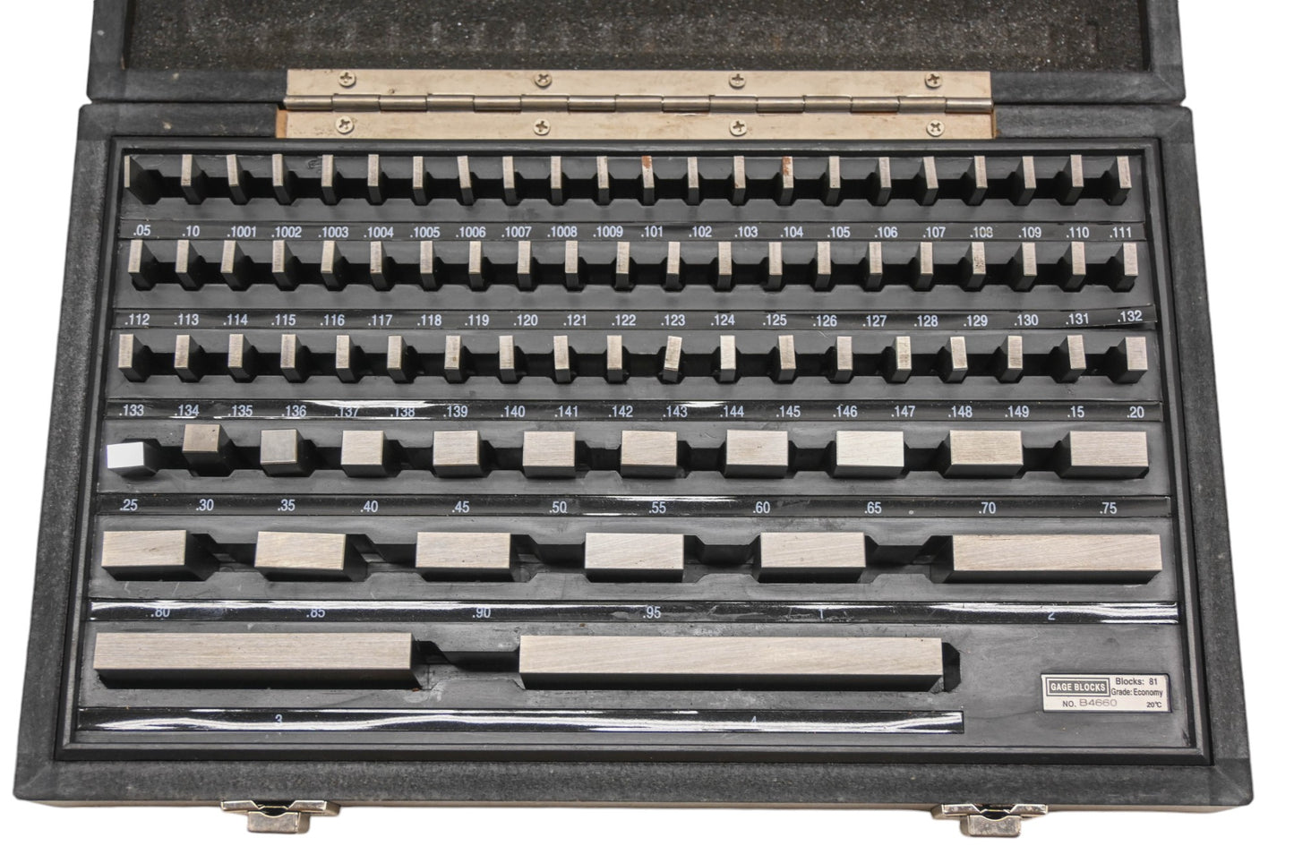 HFS B4660 Gage Block Kit