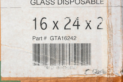 Glasfloss GTA16242 Air Filter 16"x24"x2" NOS
