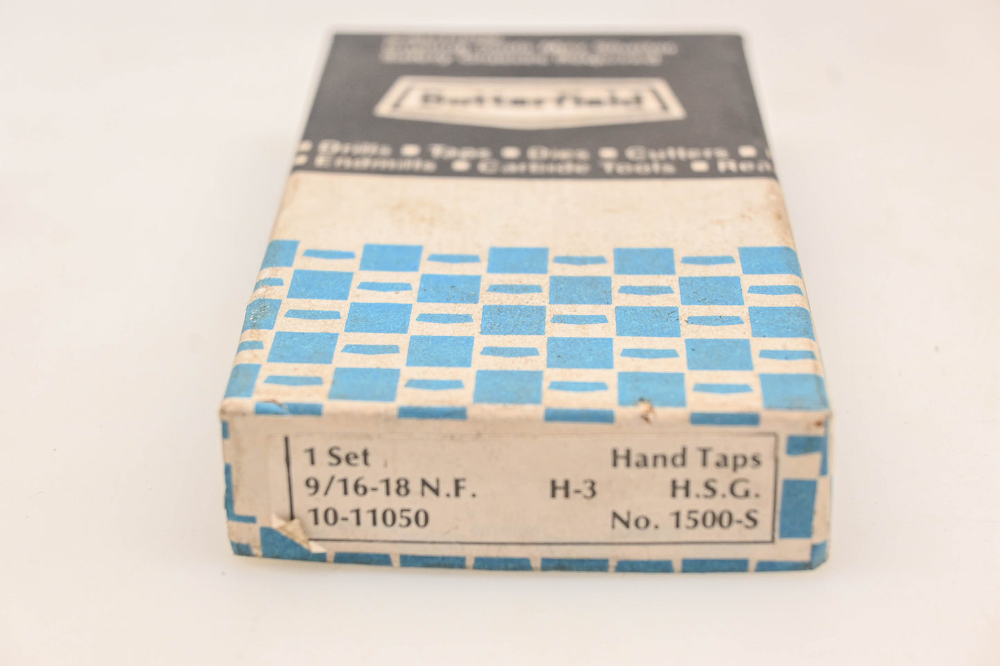 Union Butterfield 10-11050 9/16"-18 N.F. GH3 Hand Tap Kit NOS