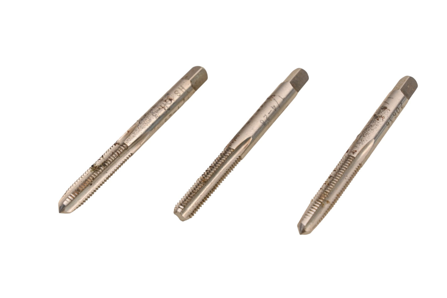 Hanson-Whitney 20635, 20636, 20638 1/4"-28 GH3 Hand Tap Kit NOS