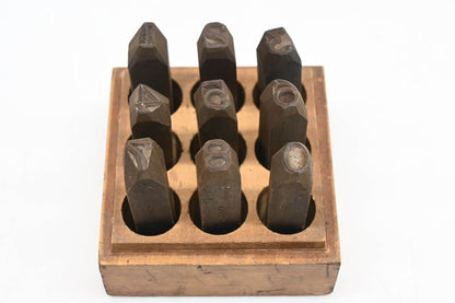 Hoggson BM002-14 1/2" Number Stamp Kit