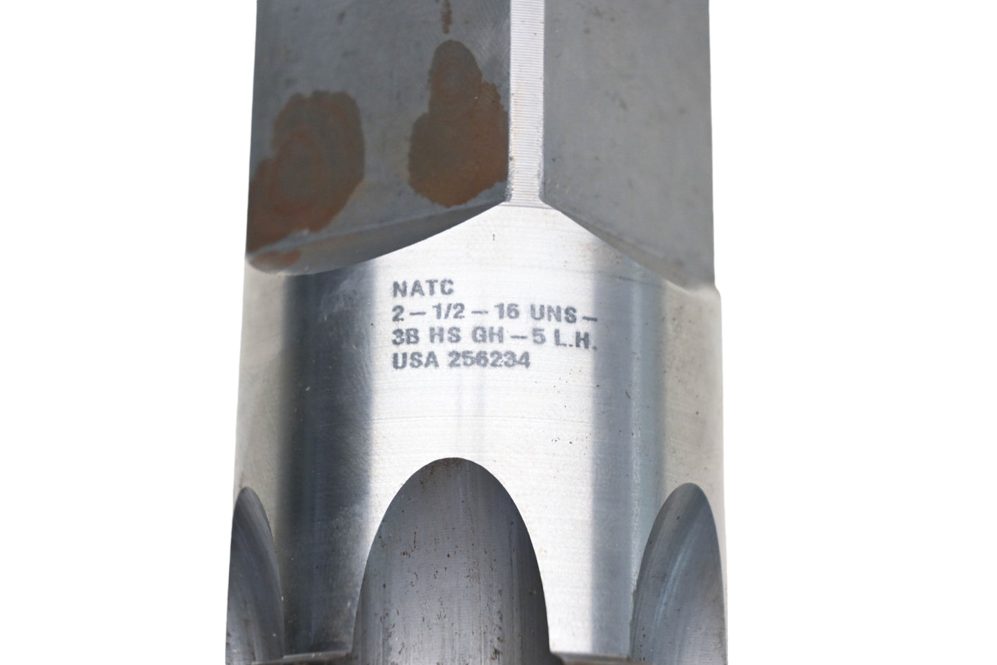NATC BN006-10 2 1/2"-16 UNS 3B HS GH5 LH Taper Hand Tap