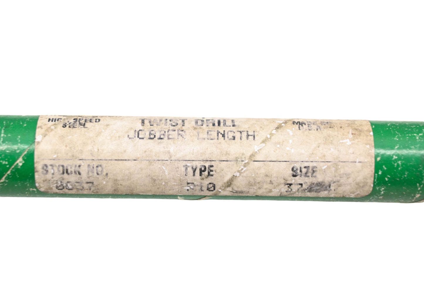 Precision 10037 37/64" R10 Twist Drill Bit NOS