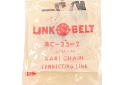 Link Belt RC-35-2, 0107-040 Cotter Type Chain Connecting Link Kit NOS