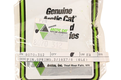 New OEM Arctic Cat 8070-312 Spring Pins Qty 2 NOS