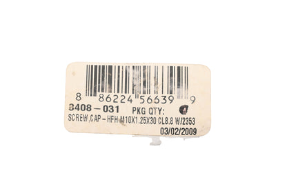 New OEM Arctic Cat 8408-031 Hex Flanged Cap Screws Qty 5 NOS