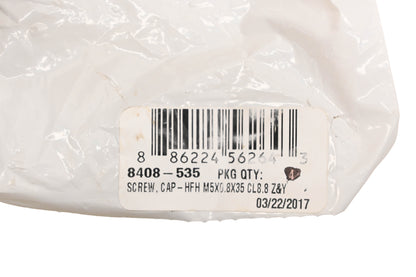 New OEM Arctic Cat 8408-535 Hex Flanged Cap Screws Qty 3 NOS