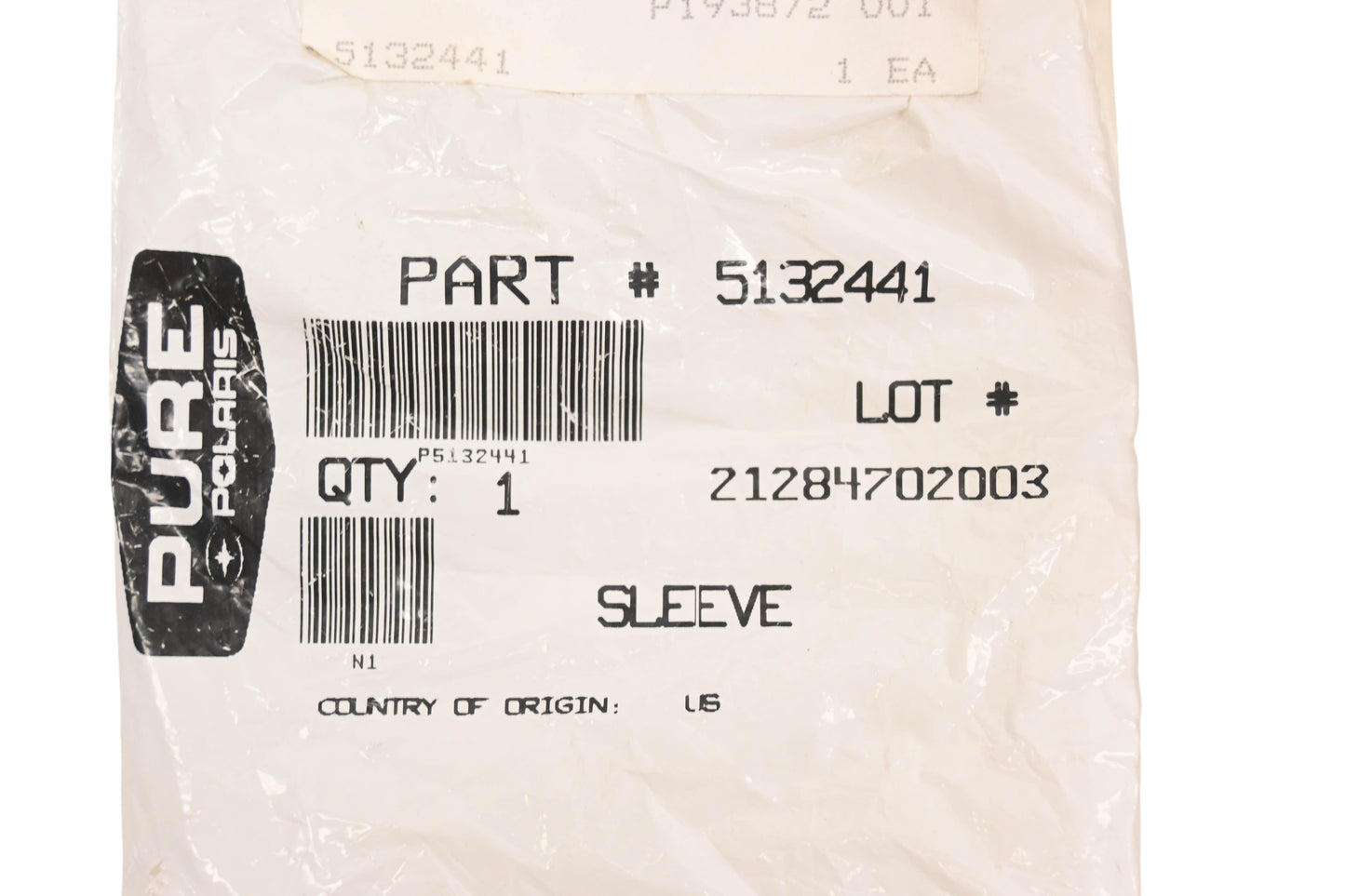 New OEM Polaris 5132441 Clutch Sleeve Washer NOS