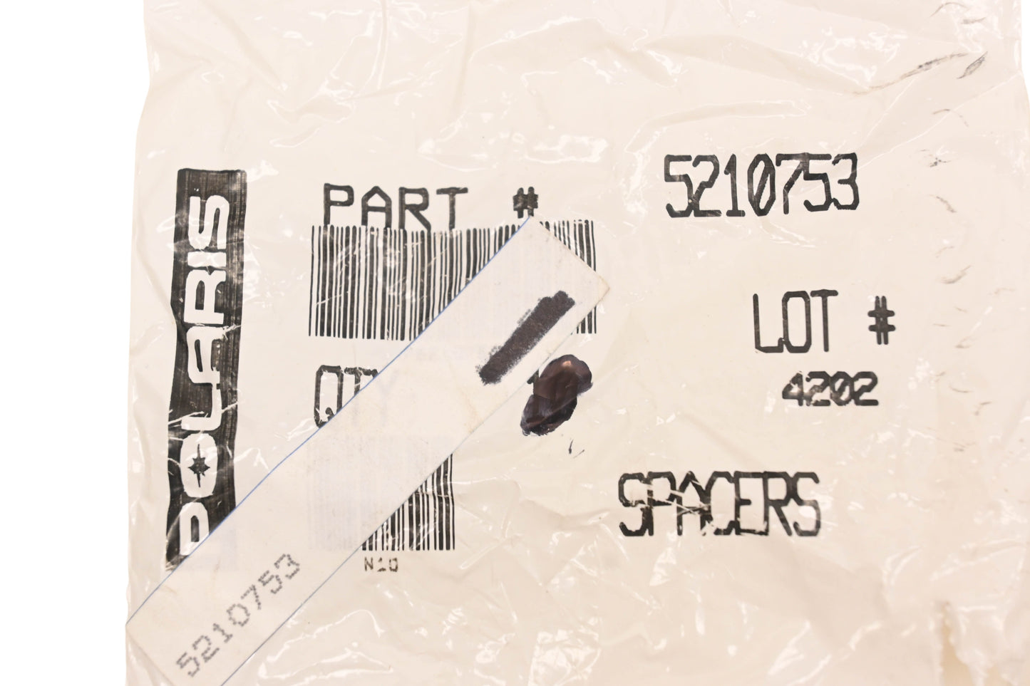 New OEM Polaris 5210753 Spacers Qty 2 NOS
