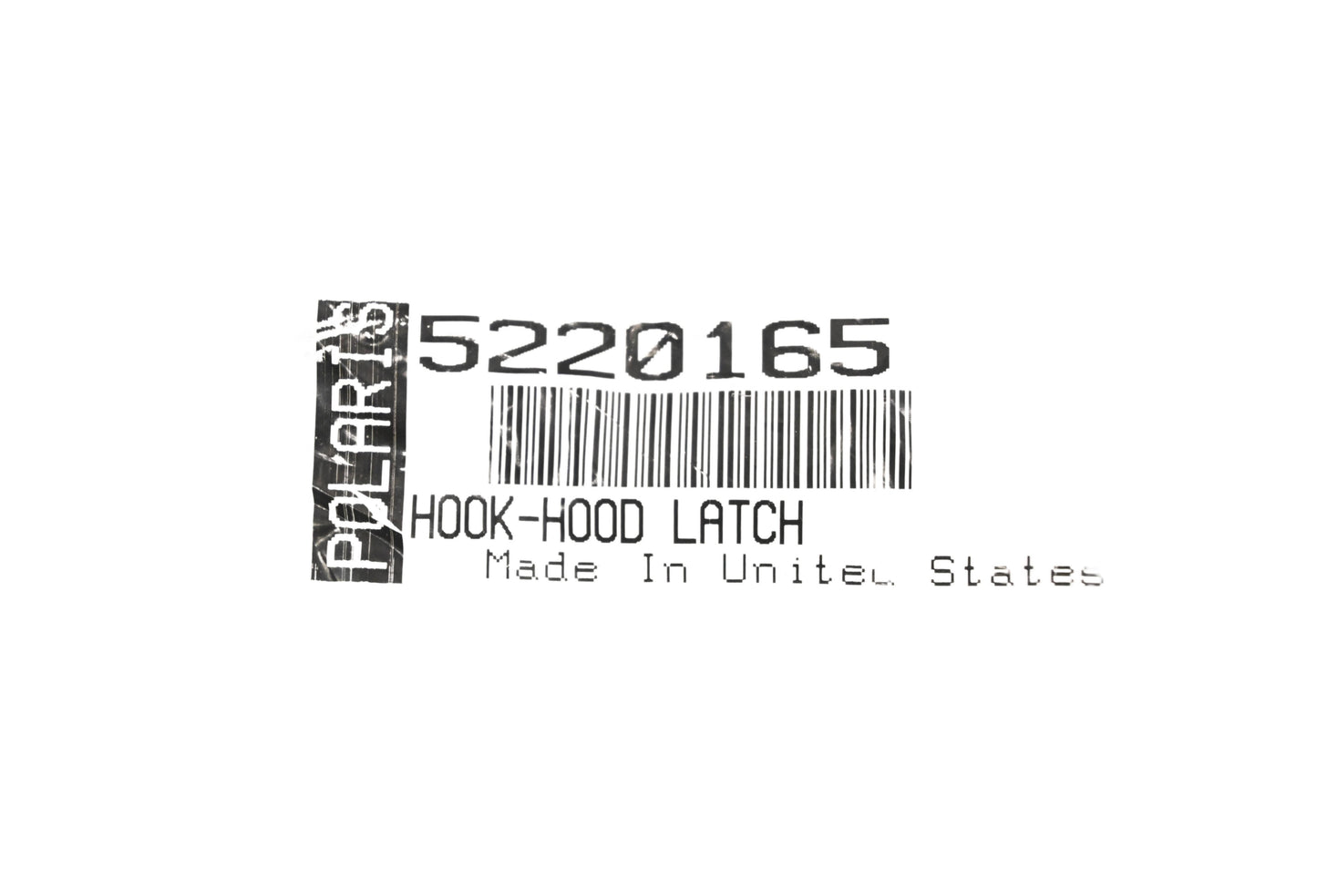 New OEM Polaris 5220165 Hood Latch Hook NOS