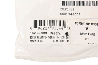 New OEM Arctic Cat 1623-933 Plastite Screws Qty 4 NOS