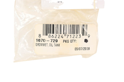New OEM Arctic Cat 1670-729 Oil Tank Grommet NOS