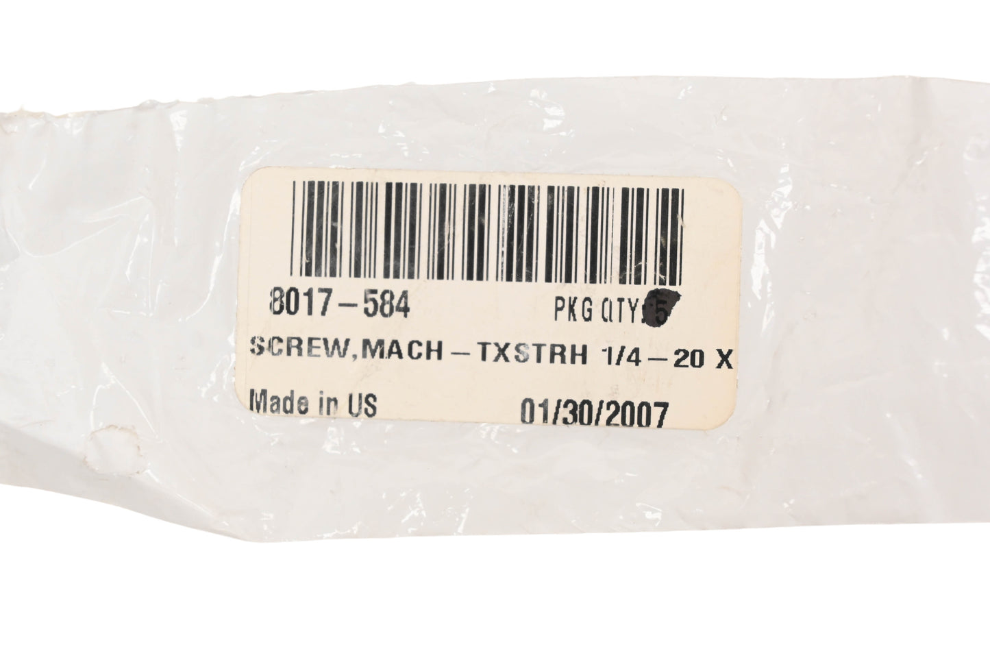 New OEM Arctic Cat 8017-584 Screws Qty 2 NOS